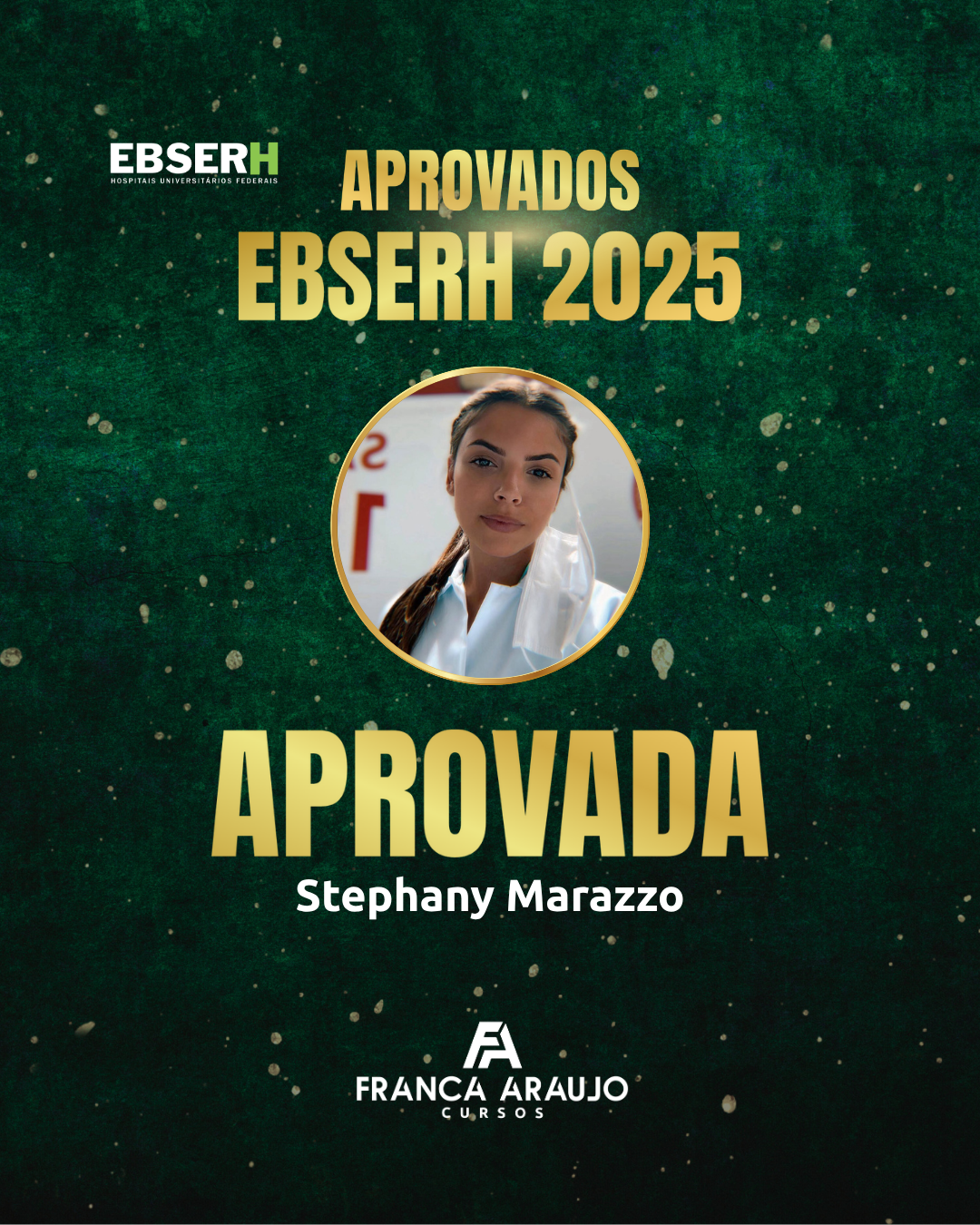 Stephany Marazzo - Aprovada EBSERH 2025
